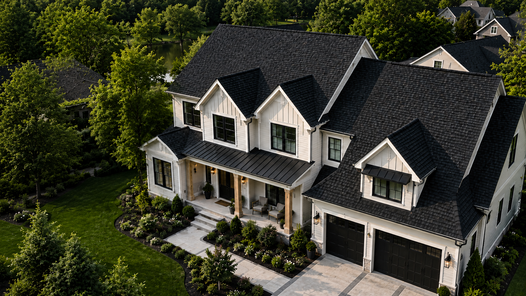 Luxe Built exteriors — roofing, siding, and outdoor living