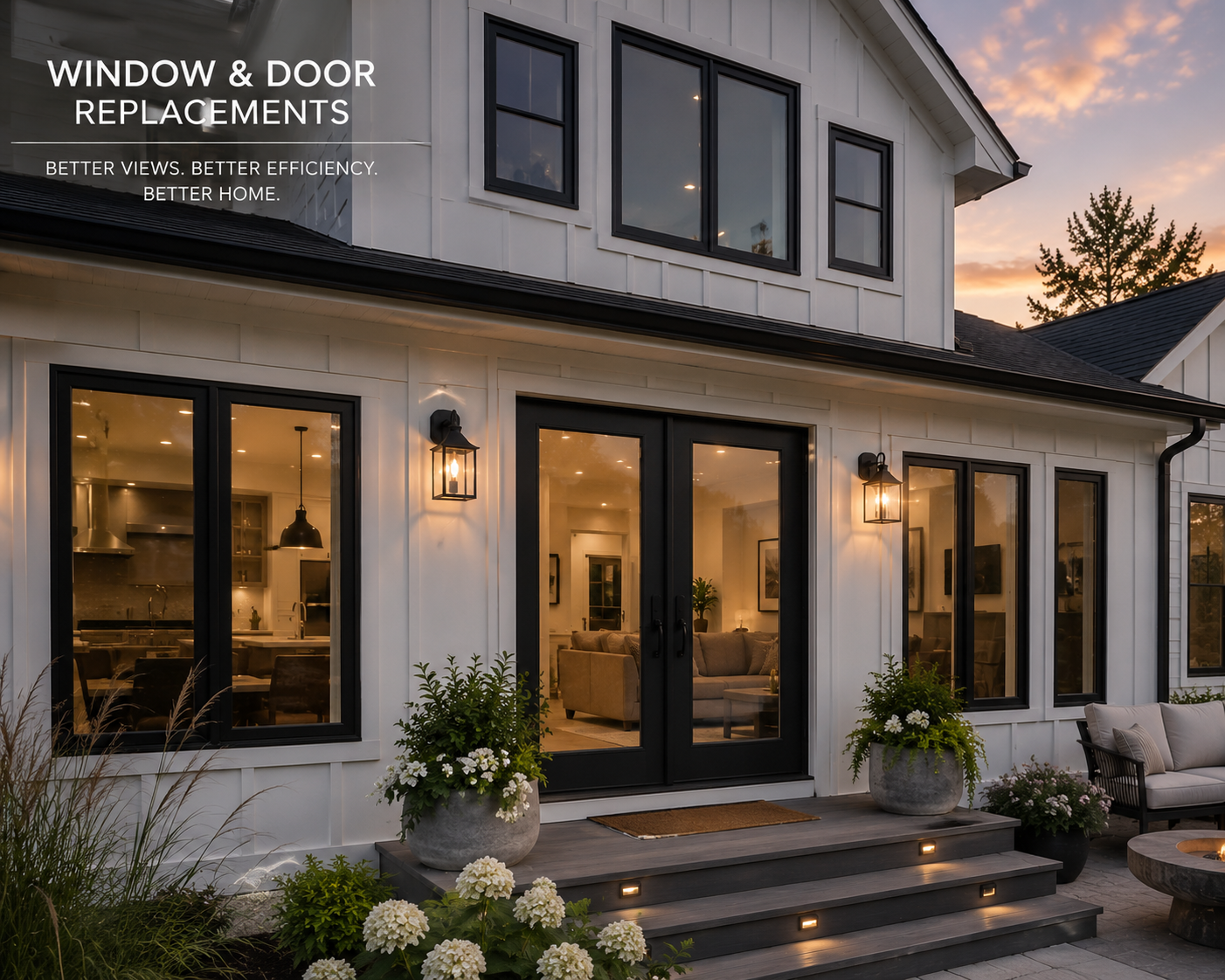 Door and window replacement by Luxe Built Louisville KY